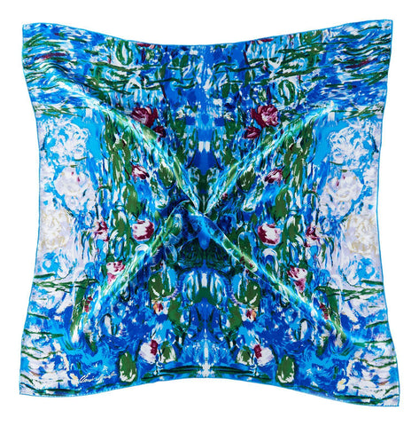 Large Square Satin Silk  Scarves