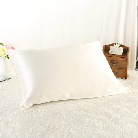Yangtze Store 100% Silk Pillowcase White Color PC09
