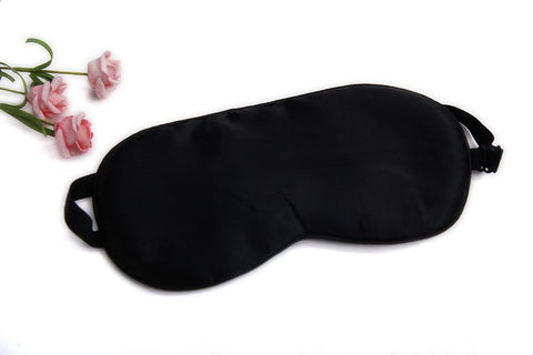 Yangtze Store 100% Silk Sleep Mask Black Color ES1001