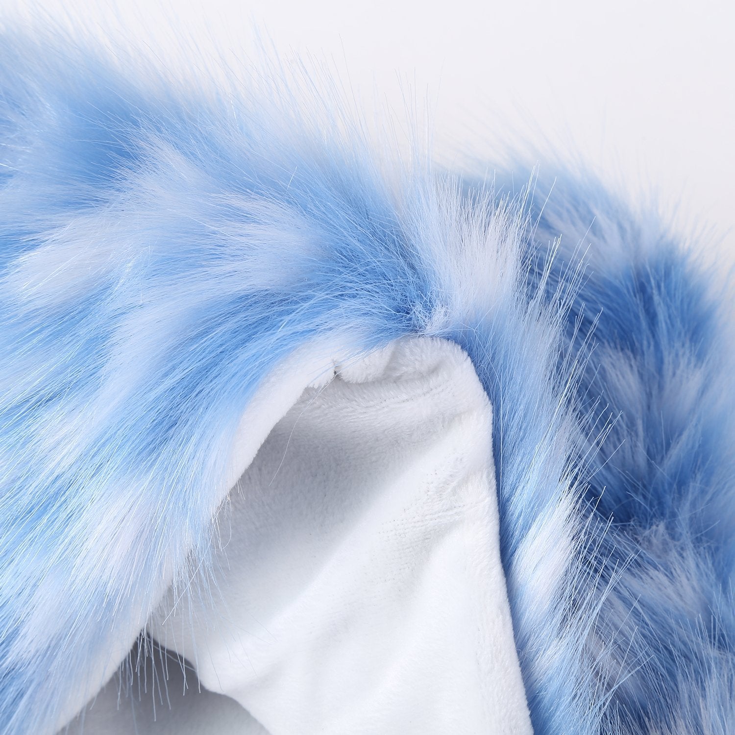 Women Real Fur Scarf Collar Neck Warmer Decorate Scarves