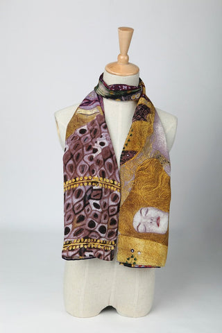 100% Wool Scarf Purple and Brown Leopard Print WO3015 – Yangtze Store