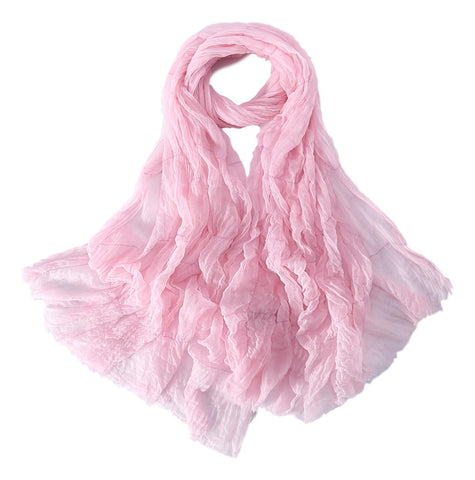 Yangtze Store Luxurious Extra Wide 100% Cashmere Scarf & Wrap Pink Color Plaid Print CSH236