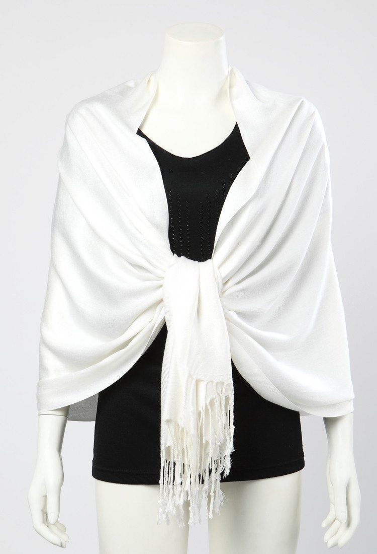 White wrap sales shawl